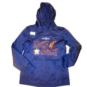 HOUSTON Astros World Series (2019) Hoodie size youth L (14/16) NWOT